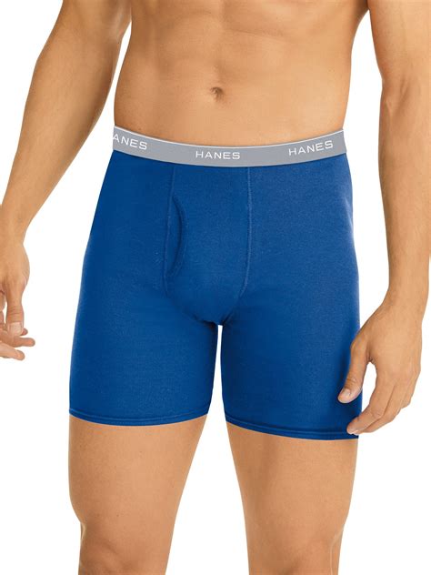 men's hanes underwear boxer briefs.